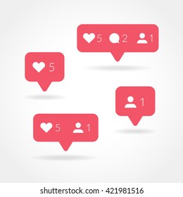 Comment icon. Vector illustration. Symbol on a white background