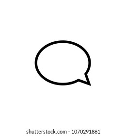 Comment icon vector. social media Comment vector icon. Social network icon Comment. Notification Icon.