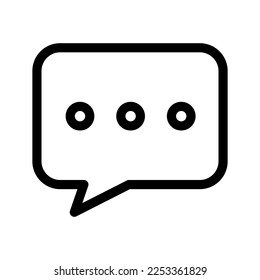 Layoutbild des Kommentar-Symbols für Vektorsymbol