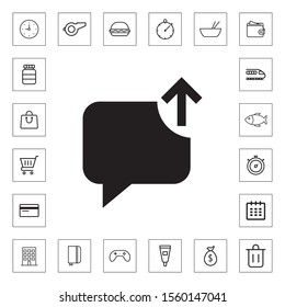 Comment icon for web and mobile