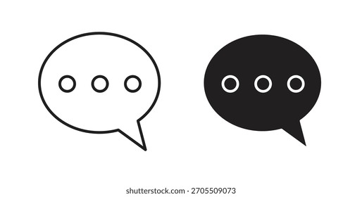 Comment icons for use web design,logo.Symbol illustration.