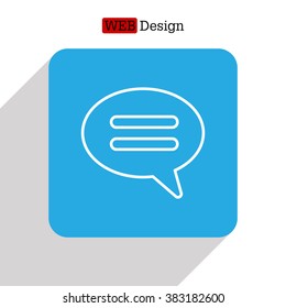 comment line icon