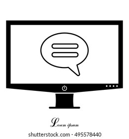 comment line icon