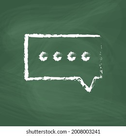 Comment Line Symbole Vektordesign weiß. Handgezeichneter Kommentar. Einfaches Vektorsymbol. Symbol für die Kommentarzeile des Cartoons. Zeichenkommentar, Vektorgrafik. Zeichne ein Bild an die Tafel.