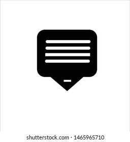 comment outline single icon vector illustration design