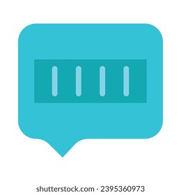 Comment Vector Flat Icon For Personal And Commercial Use.
