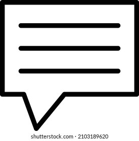 Comment Vector Icon Design Illustration