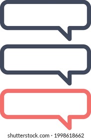 Comments, messages, milestones icon vector image. Can also be used for Web Marketing. Suitable for use on web apps, mobile apps and print media.