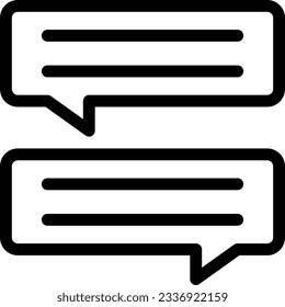 comments Vector illustration on a transparent background.Premium quality symmbols.Stroke vector icon for concept and graphic design. 
