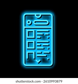 commerce application neon light sign vector. commerce application illustration