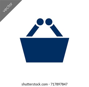 Commerce basket icon