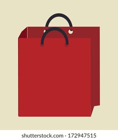 commerce design over  beige  background vector illustration