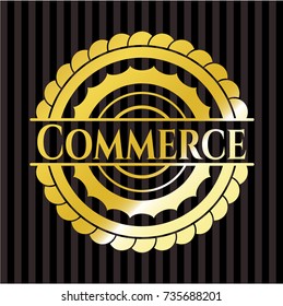 Commerce golden badge
