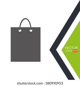 commerce icon design - shopping bag
