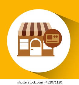 commerce icon design, vector illustration eps10 graphic
