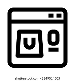 commerce icon for your website, mobile, presentation, and logo design.
