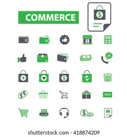 commerce icons
