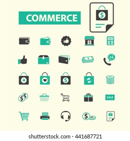 iconos de comercio