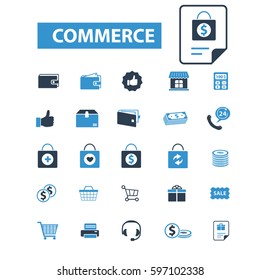 iconos de comercio
