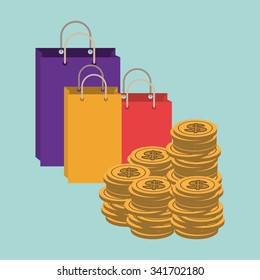 commerce icons design, vector illustration eps10 graphic 