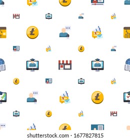 los iconos del comercio se muestran perfectamente. Incluidos los íconos editables de tienda en línea plana, Pequeñas empresas, eCommerce marketing, Altcoin, eCommerce Strategy. iconos de comercio para web y móvil.