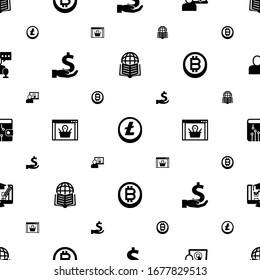los iconos del comercio se muestran perfectamente. Incluye íconos editables de Affiliate Marketing, Altcoin, plataforma de comercio electrónico, inversión, soluciones de comercio electrónico. iconos de comercio para web y móvil.