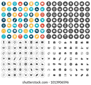 Commerce icons set