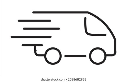 Commerce line pack  delivery truck Free shipping  