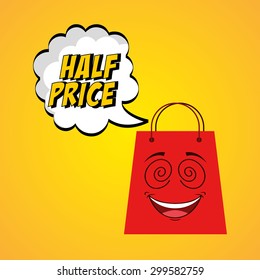 commerce poster design, vector illustration eps10 graphic 