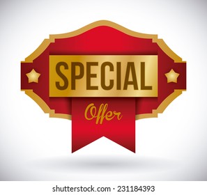 commerce tag graphic design , vector illustration