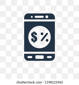 Commerce vector icon isolated on transparent background, Commerce transparency concept can be used web and mobile