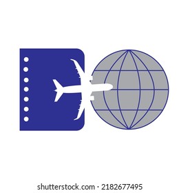 Commercial Air Plane icon vector illustration