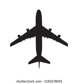 Commercial Air Plane icon vector illustration