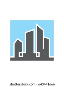 Commercial Building Logo, Building Logo