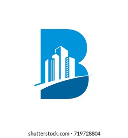 Commercial Building Logo Stock Vector (Royalty Free) 719728804 ...