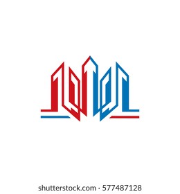 Commercial building logo template