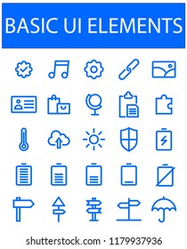 Commercial and business icons