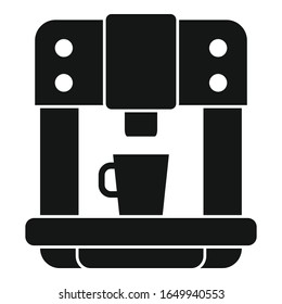 Commercial Coffee Machine Icon. Simple Illustration Of Commercial Coffee Machine Vector Icon For Web Design Isolated On White Background