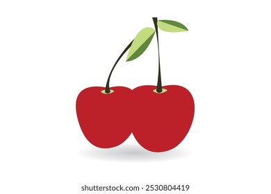  commercial  colour cherry vector style