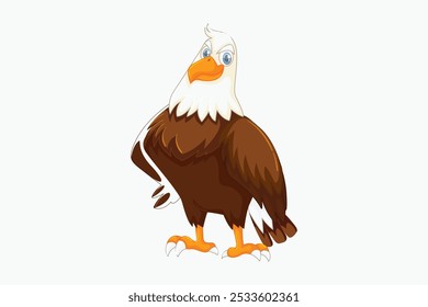 commercial colour eagle vector style