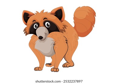 commercial colour fox vector style