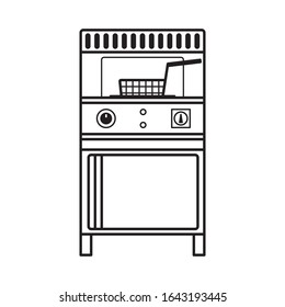 Commercial Deep Fryer with Basket