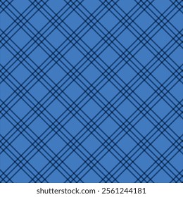 Commercial fabric vector seamless hobby textile texture plaid Sample pattern background tartan check in teal and white color