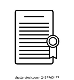 Commercial license icon illustrated in vector