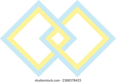 commercial logo with some light color