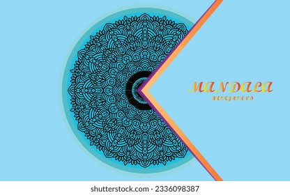 Commercial Mandala Design Template Vector