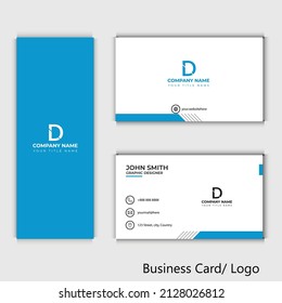 Commercial Modern Business Card Template 