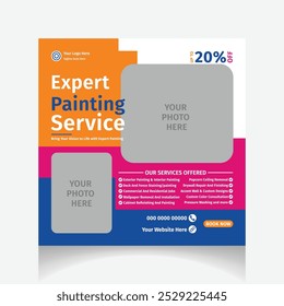 Commercial Painting Service social media post