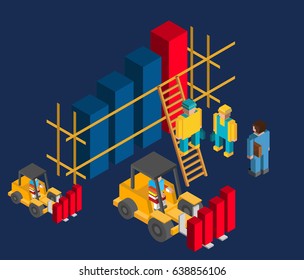 Commercial project construction