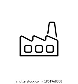 Commercial Property icon in vector. Logotype